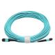 8-144 Fibers Senko MPO OM3 Multimode Trunk Cable With LSZH Jacket