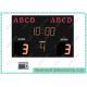 Outdoor Electronic Led Football Scoreboards with Waterproof Aluminum Housing, Team Name and Time display