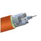 0.6kv / 1kV  Low Smoke Halogen Free Aluminum Cable Wire CE ISO Certification