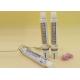 Dental Care Toothpaste Containers , Soft Aluminum Metal Squeeze Tubes