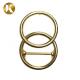 Heavy Retro Ring Zinc Alloy Belt Buckle 40MM With Elegant Appearance