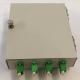 Indoor Wall Mounted Fiber Optic Distribution Box for 8F Duplex LC FTTX Networks