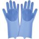 Nonallergic Waterproof Silicone Dishwashing Gloves