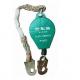Line Construction Fall Arrest Lanyard High Capacity Wire Rope Falling Protector
