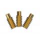 Brass Cnc Worm Gear 120mm Length 1 Lead 0.5 Module For Gear Motor  ISO/ 7