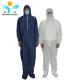 SBPP Disposable Protective Wear , CE ISO Non Woven Protective Clothing