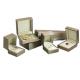 Handmade Small Leather Jewelry Box Case High Glossy Custom Logo Color High Grade