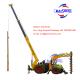 Plant Auger Drill Electric Pole Erection Machine For Concrete And Wooden Pole