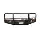 Pickup Toyota Land Cruiser Front Bumper Guard With Rolled Steel / Mounting Holes