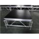 6082-T6 Aluminum Movable Stage Platform / 1.22 X 1.22m Outdoor Portable Stage