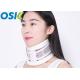 White / Skin Color Cervical Support Brace Foams Plastic Material CE Approved