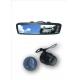 4.3 TFT LCD IR Night Vision Two Way AV Input Backup Rearview Mirror Camera With Distance Scale Lines