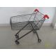 UK Handle 100L Supermarket Personal Shopping Carts With Color Powder Coating