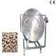 Almond Peanut Single Powder Coating Machine SUS304 Automatic Powder Coating Machine 0.55kw With Electricity Heating Method
