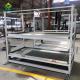 Multi Layer Powder Coating Greenhouse Racks Hydroponic Ebb And Flow Tables