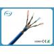 PVC Jacket Blue Cat 7 Lan Cable For Network Wiring Structure High Speed