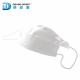 Single Use 9.5cm Ear Band  White Disposable Surgical Mouth Mask