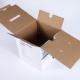 Paper Big Corrugated Boxes Packaging Blanche Disposable Size Customized
