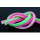 Multicolor Luminous Solid Silicone Strip 1.0-5.0mm Size 30-70 Shore A Hardness