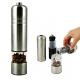 Electrical salt and pepper mill with lid