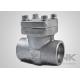 NPT Threaded Forged Steel Check Valve, Reduced Port, Stainless Steel F304 F316