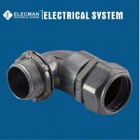Zinc 1 EMT Box Connector EMT Conduit Compression Fittings 90 Degree Angle