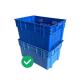 Nestable HDPE Food Plastic Crates Dynamic Load 50Kg UV Resistant