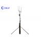 Mobile Pneumatic Telescopic Mast Pole Communication Antenna Equipment 1 Year Warranty