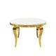High Quality Wholesale Custom Cheap Noble And Luxurious Uniform Color Dining Table