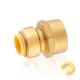 Customized 1/2-1 Hot Sale In America Market Brass Push Fit Quick Connect Fitting Brass Pipe Fitting