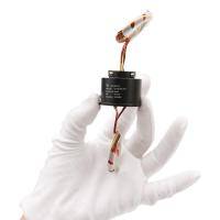 1000mm 2000 Rpm Through Bore  Slip Ring Integrate High Frequency Fiber Signal