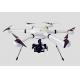 Hexacopter Drone for Surveillance.40-60mins duration 5km flight distance and 5km video transmission