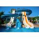 ODM Outdoor Water Play Equipment Swimming Pool Slide In Ground