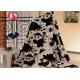 Animal Printed PV Plush Sherpa Blanket For Home Rectangular Polyester Winter