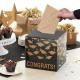 8.5 inch personalized graduation card box Mortarboards On Black