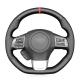 Best Selling Car Accessories Carbon Fiber Leather Car Steering Wheel Cover for Subaru WRX 2015-2021 Impreza Outback BMW Porsche