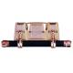Bronze Plating Swing Bar F Size Customized For Metal Casket / Wooden Casket