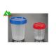 Medical Plastic Specimen Jars With Lids , Sterile Urine Specimen Cups For Collection