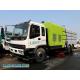 FVZ CXA 300hp ISUZU Road Sweeper Truck 6X4 With High Pressure Water Cleaner