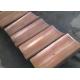 Rectangular copper mould tubel for continuous casting machine