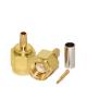 Gold Plated SMA Male Jack Crimp RF Antenna Onnector For RG316 RG174 Cable
