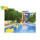 Playground Fiberglass Speed Water Slide Anti UV Professional Design Durable