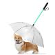 Ready To Ship: LED Leash Pets Lightsaber Umbrella Dog Chains Clear PE Lighting PET Leashes