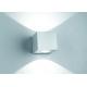 Indoor Square Up And Down LED Wall Lights Pure Aluminum 230V IP20