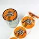 Custom Vinyl Glossy Paper Sticker Special Food Jar Labels For Brand