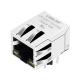 1840434-2 Magnetic RJ45 Jack 10 Pin Rj45 Gigabit Shielded With Leds 1840434-3