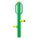 outdoor fitness equipments steel based zinc powder coating leg massager OK-A06