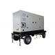 44KW 55KVA Diesel Generator Set Trailer Type With Wheels