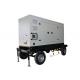 Mobile Portable Silent Diesel Generator Set with Trailer 200KW 1500 RPM