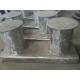 ISO 13795-2012 Stainless Steel Dock Bollards For Ships 5-500 Ton Mooring Bitts Bollards